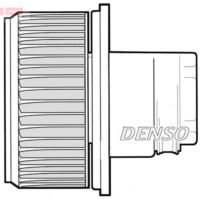 Двигун вентилятора пічки (обігрівача салону) Denso DEA09023 ціна, від 49.22 USD
