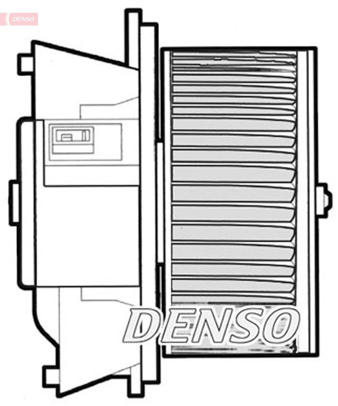 Купити DEA09043 Denso Електродвигуни (електродвигун обігрівача) або розетка причепа штепсельная