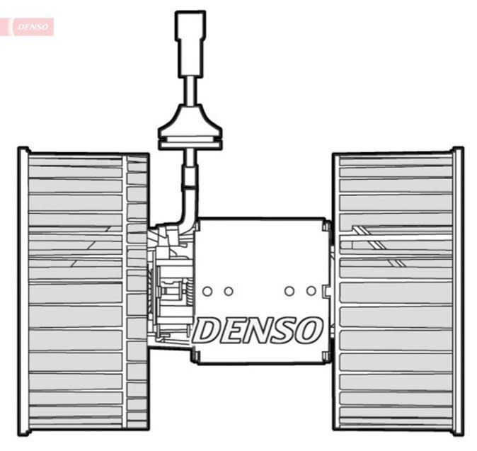 DEA12002 Denso Електромотор пічки