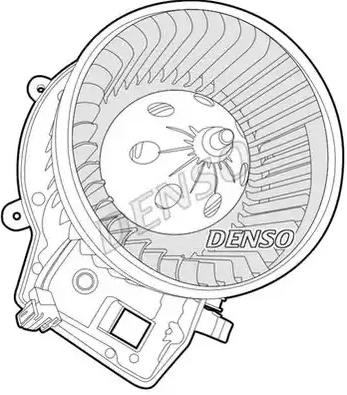 DEA17001 Denso Електромотор пічки