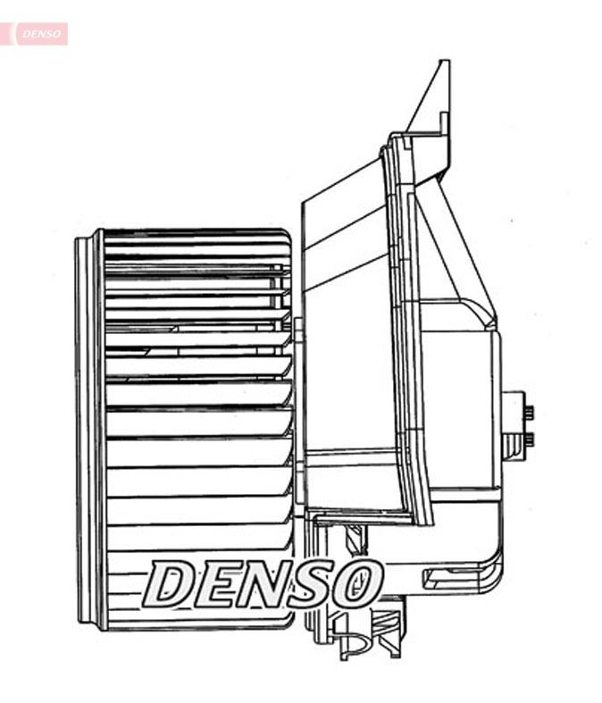 Двигун вентилятора пічки (обігрівача салону) Denso DEA20200 ціна, від 53.74 USD