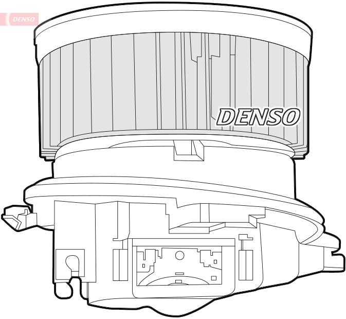 DEA21007 Denso Електромотор пічки