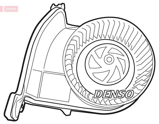 DEA23002 Denso Електромотор пічки