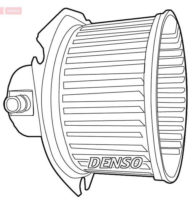 Вентилятора пічки 4102NU1 Polcar