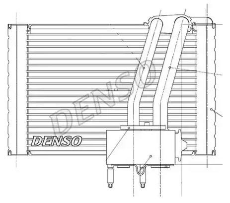 DEV07005 Denso Охолоджувач повітря