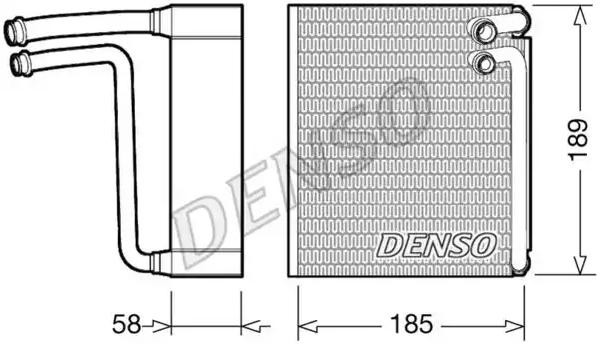 DEV09025 Denso Охолоджувач повітря