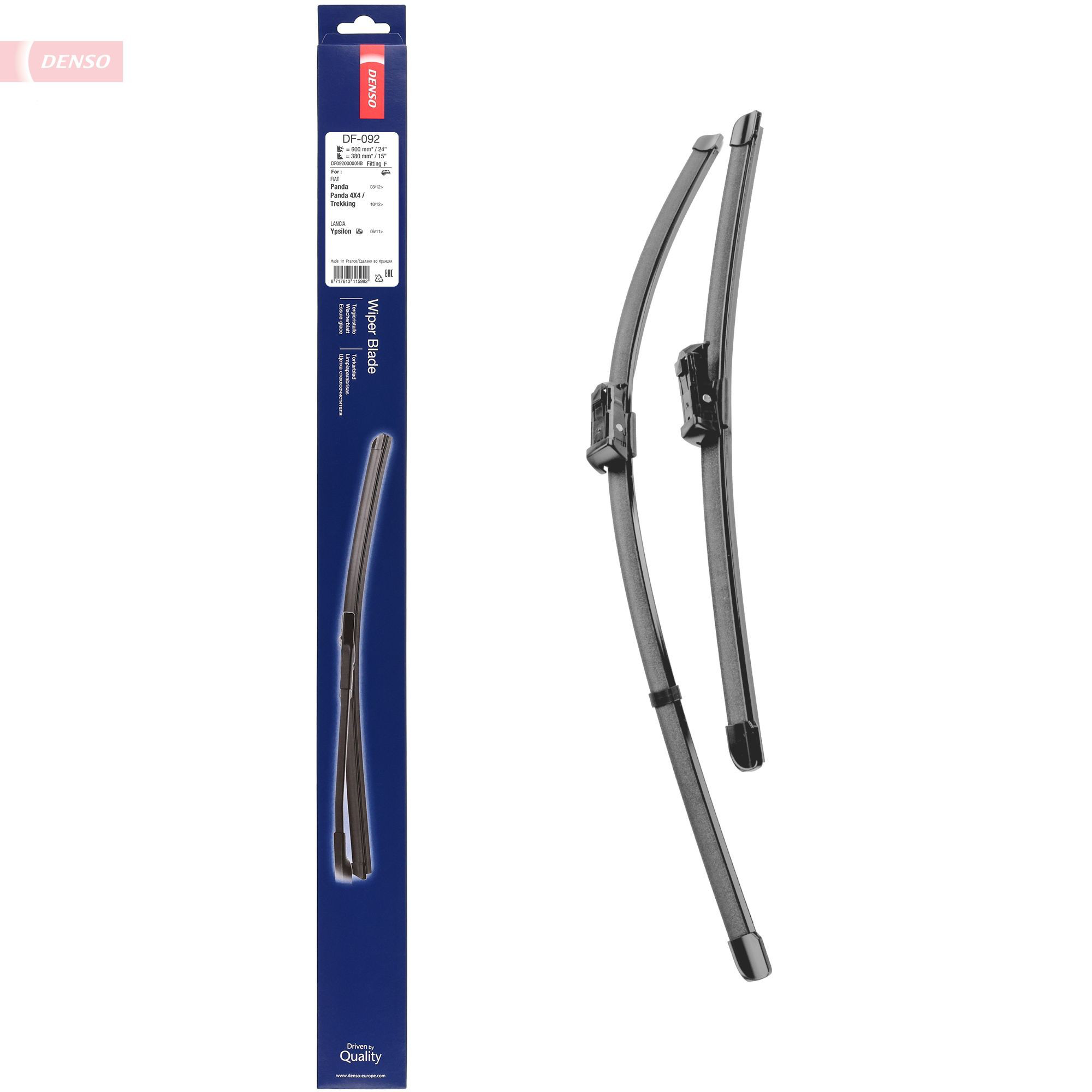 Щітка-двірник лобового скла, комплект з 2-х шт. Denso DF092 ціна, від 20.97 USD