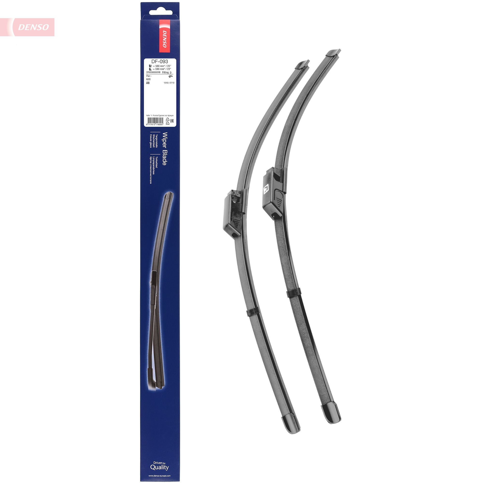 Щітка-двірник лобового скла, комплект з 2-х шт. Denso DF093 ціна, від 35.79 USD
