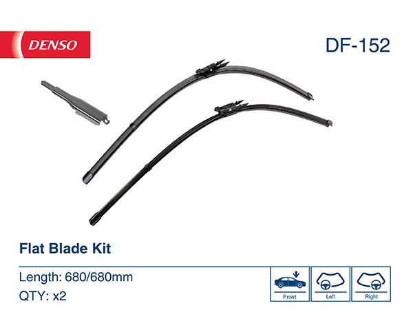 Щітка-двірник лобового скла, водійська Denso DF152 ціна, від 35.22 USD