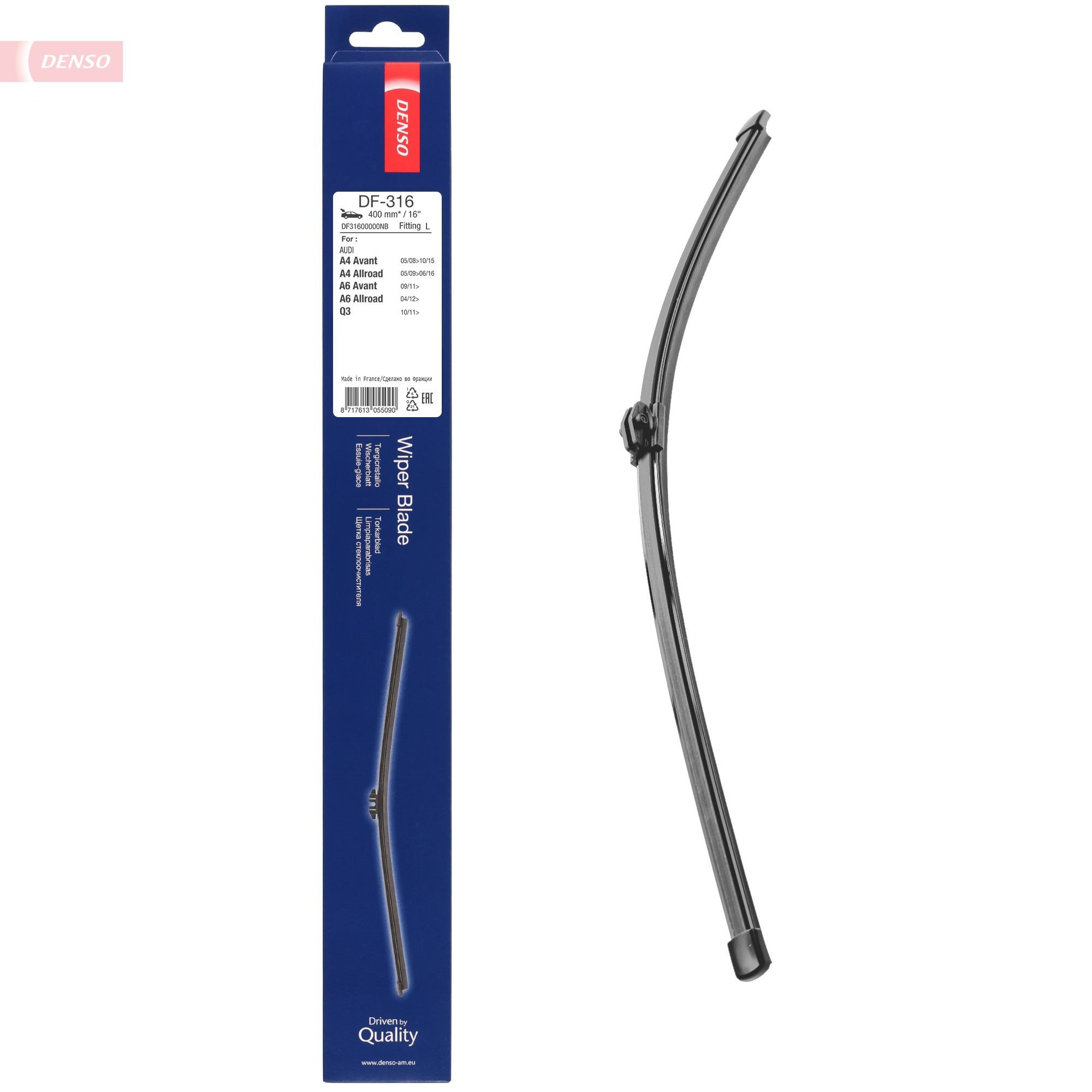 Щітка склоочисника заднього скла Denso DF316 ціна, від 8.78 USD