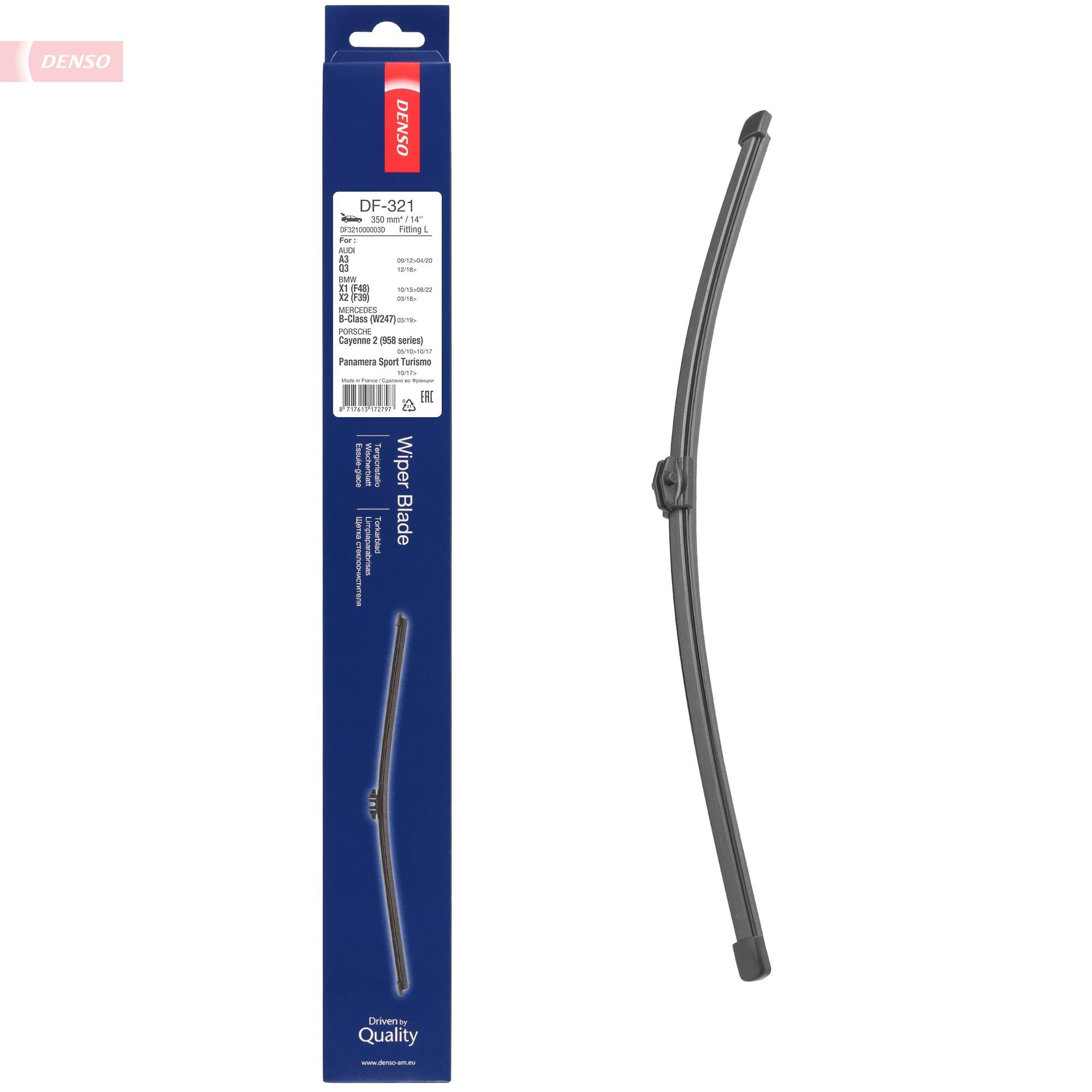 Щітка-двірник лобового скла, комплект з 2-х шт. Denso DF321 ціна, від 10.11 USD