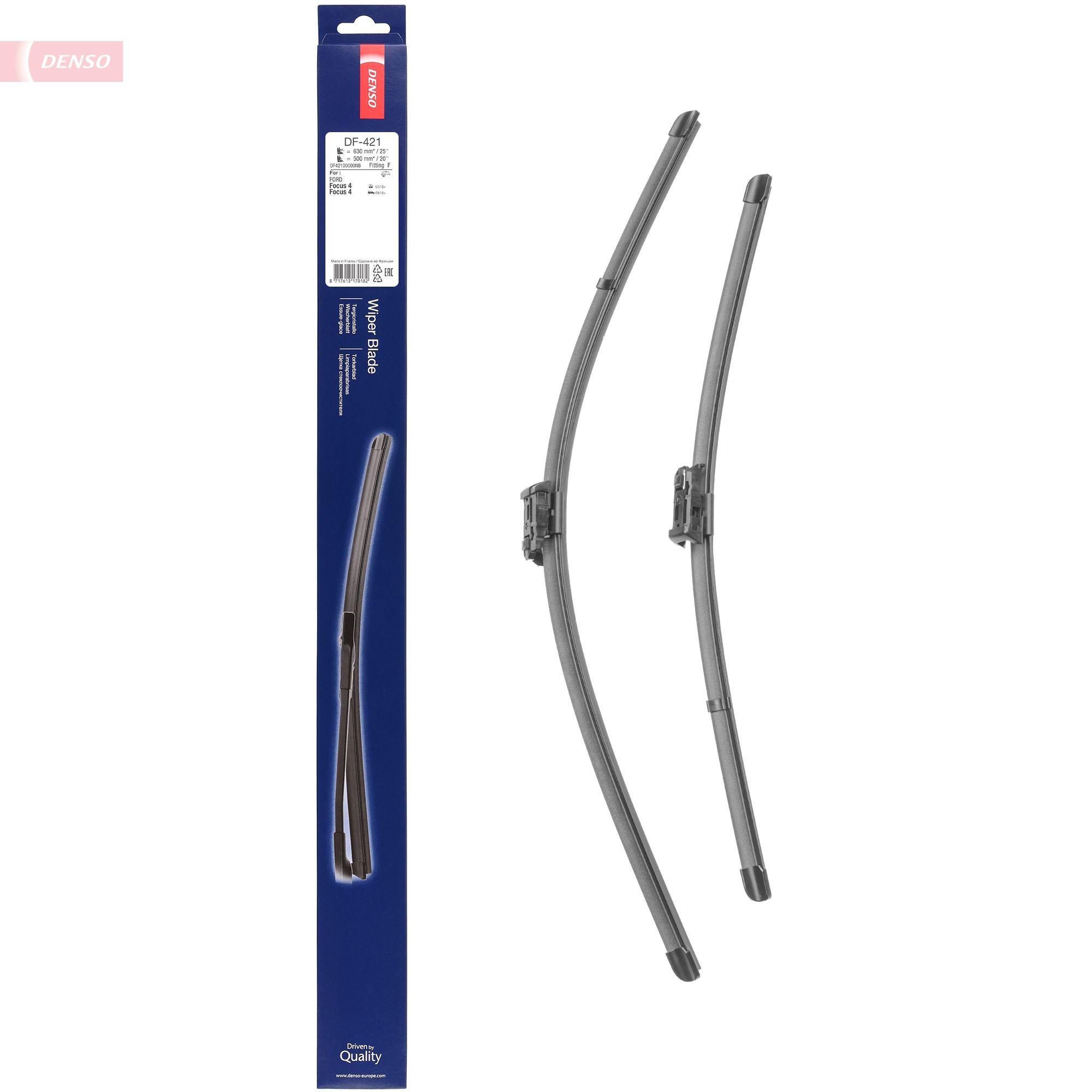 Щітка-двірник лобового скла, комплект з 2-х шт. Denso DF421 ціна, від 28.52 USD
