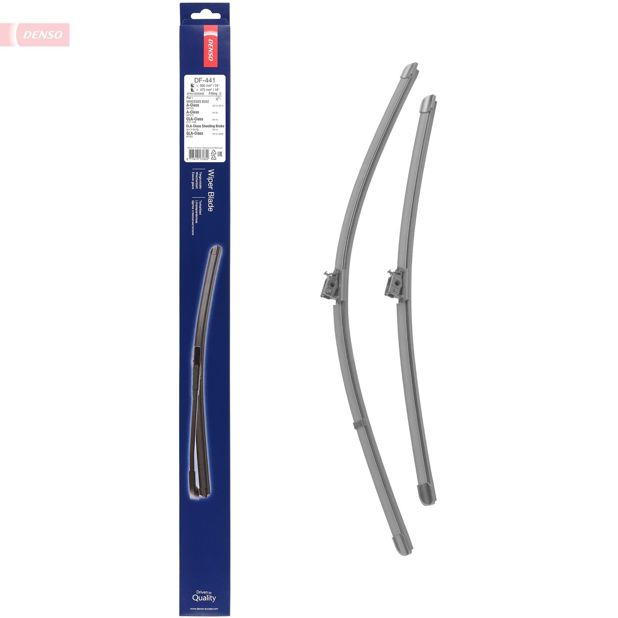 Щітка-двірник лобового скла, комплект з 2-х шт. Denso DF441 ціна, від 29.83 USD