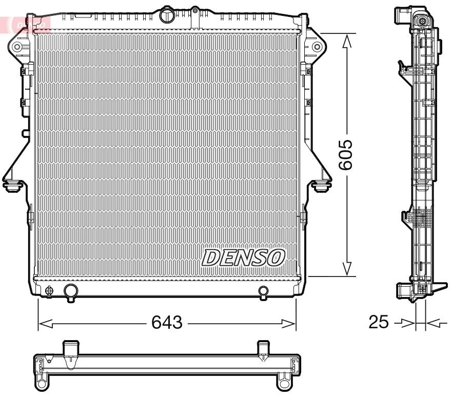 Радіатор основний Ford 2117278 ціна, від 151.12 USD