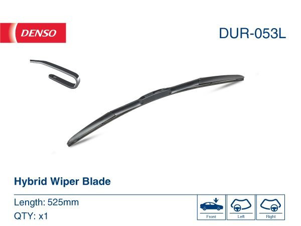 Щітка-двірник лобового скла, пасажирська DUR053L Denso