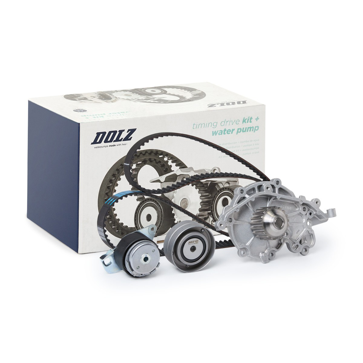 Комплект ГРМ Dolz KD019 ціна, від 121.48 USD
