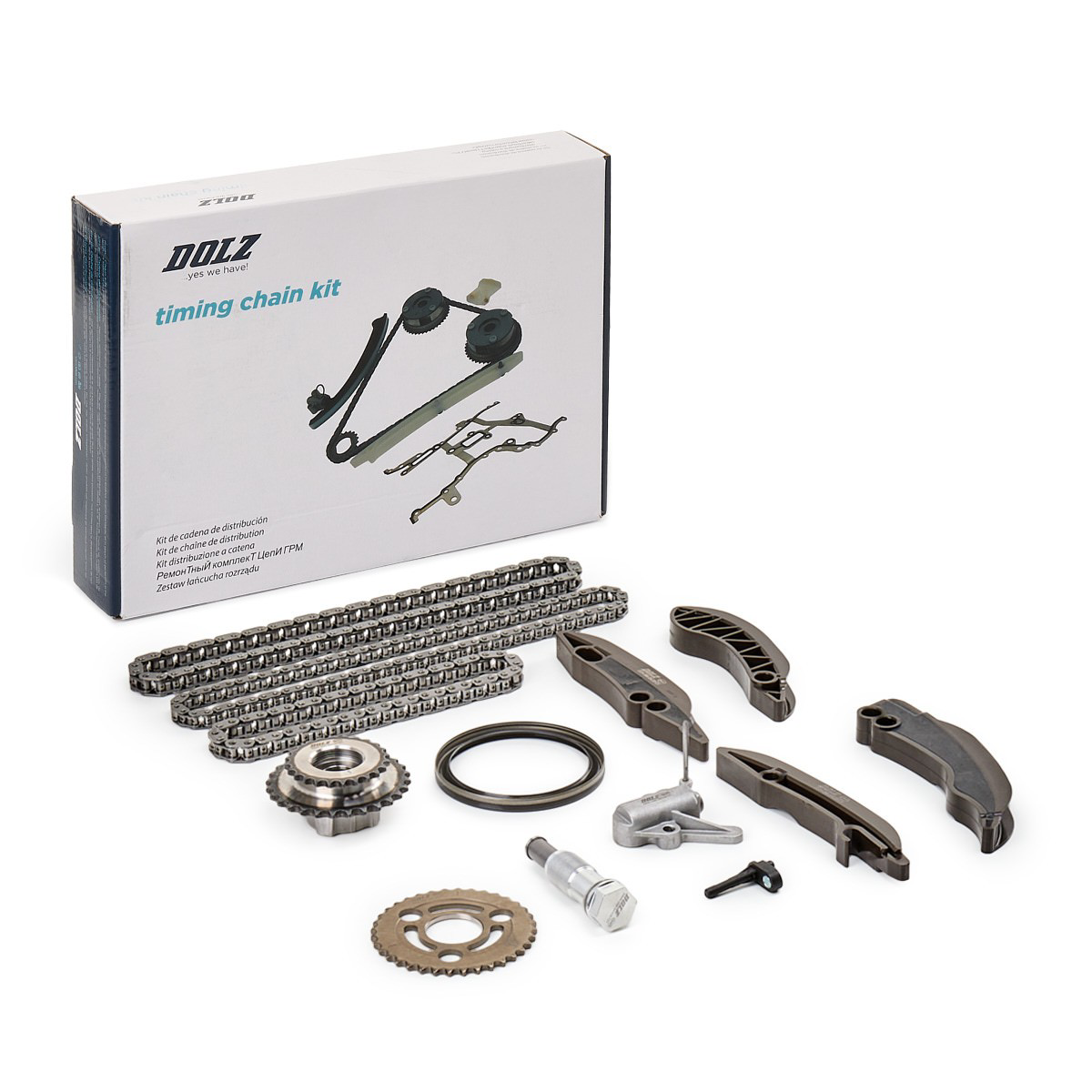 SKCB121 Dolz Ланцюг ГРМ, комплект, верхня