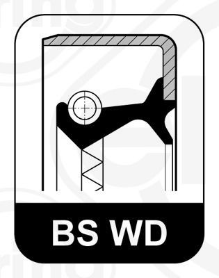 Купити 006564 Elring Сальник редуктора заднього моста