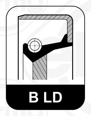 Сальник АКПП/КПП, вал-шестерні Elring 033464 ціна, від 9.29 USD