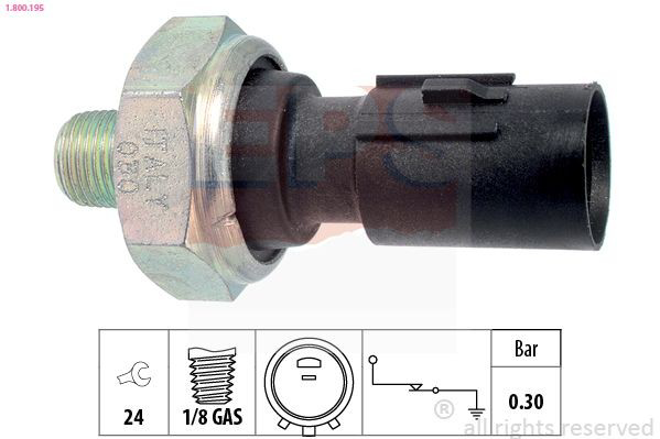 Манометри (показник тиску масла) Inzi 9475021030 ціна, від 4.78 USD
