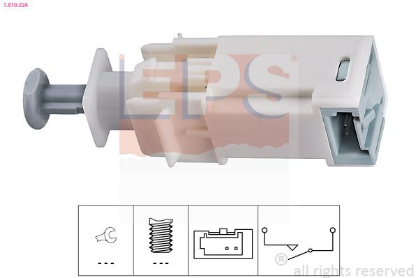 Кнопка стоп-сигналу Opel 1239019 ціна, від 8.85 USD