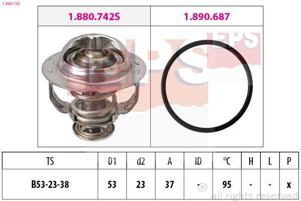 1880742 EPS Авто термостат
