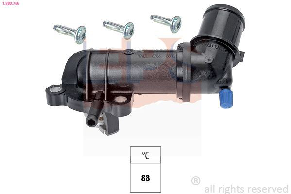 Купити 55573003 Peugeot/Citroen Корпус термостата