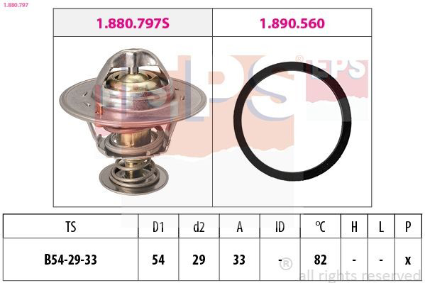 1880797 EPS Авто термостат