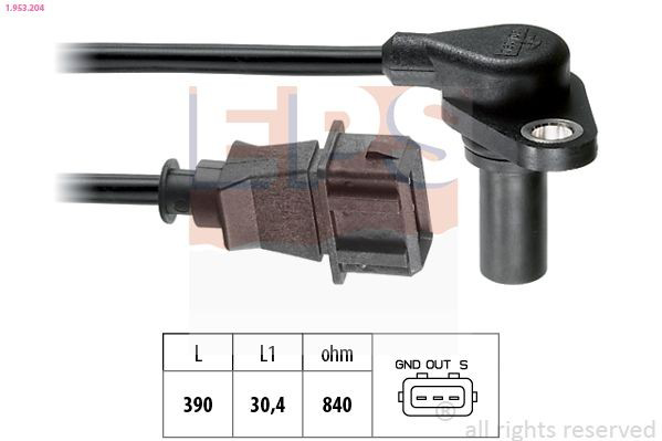1953204 EPS Датчик швидкості спідометра