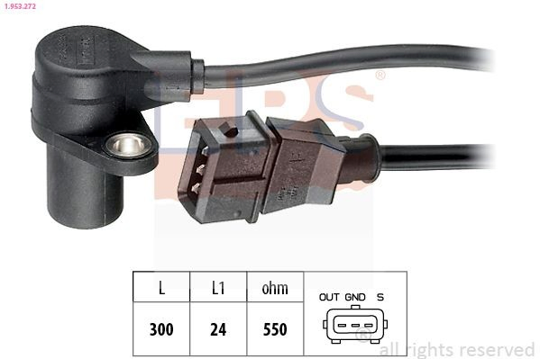 Датчик обертів колінвалу Daewoo Lanos седан (KLAT) (1997 - 2008) ціна, від 8.81 USD