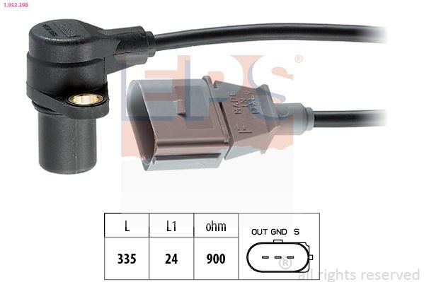 Купити Датчик колінвала Audi A8 D3 4E2, 4E8