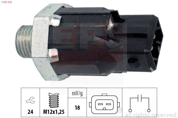 Купити VAL255400 VALEO Датчик детонації