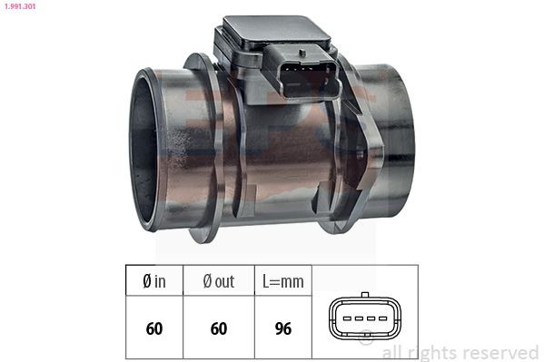 Купити ДМРВ Citroen C1 I PM, PN