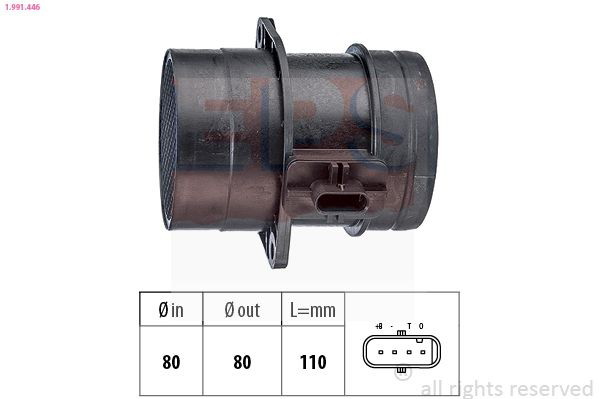 Витратомір повітря Magneti Marelli AMMQ19756