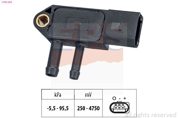 1993264 EPS Датчик тиску вихлопних газів
