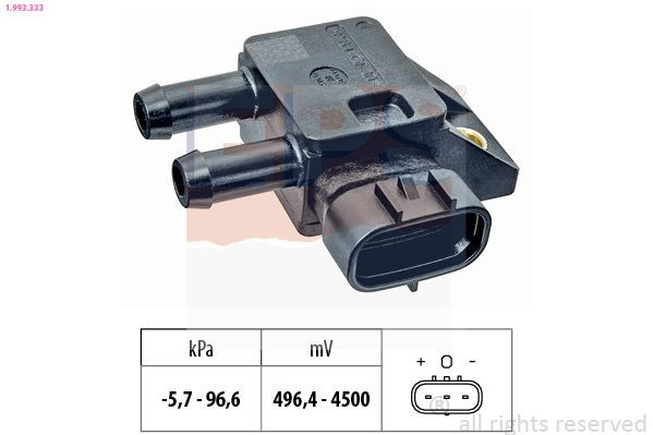 1993333 EPS Датчик тиску вихлопних газів