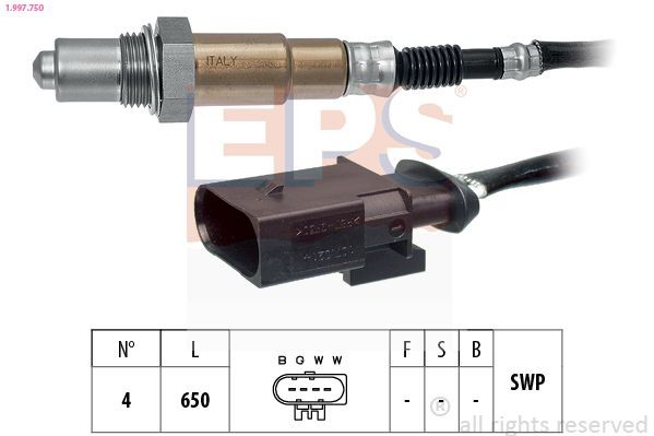 Купити OSM050 Magneti Marelli Лямбдазонд, датчик кисню до каталізатора