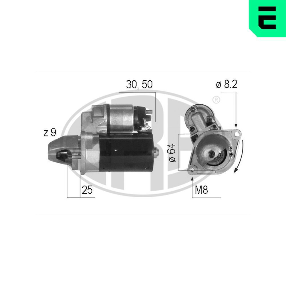 Стартер ERA 220211A ціна, від 39.86 USD