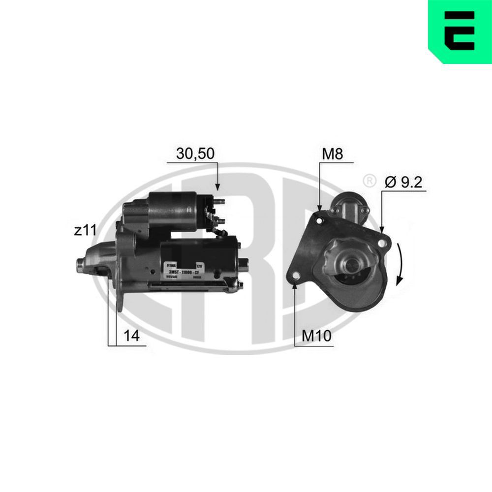 Стартер ERA 220371A ціна, від 56.40 USD