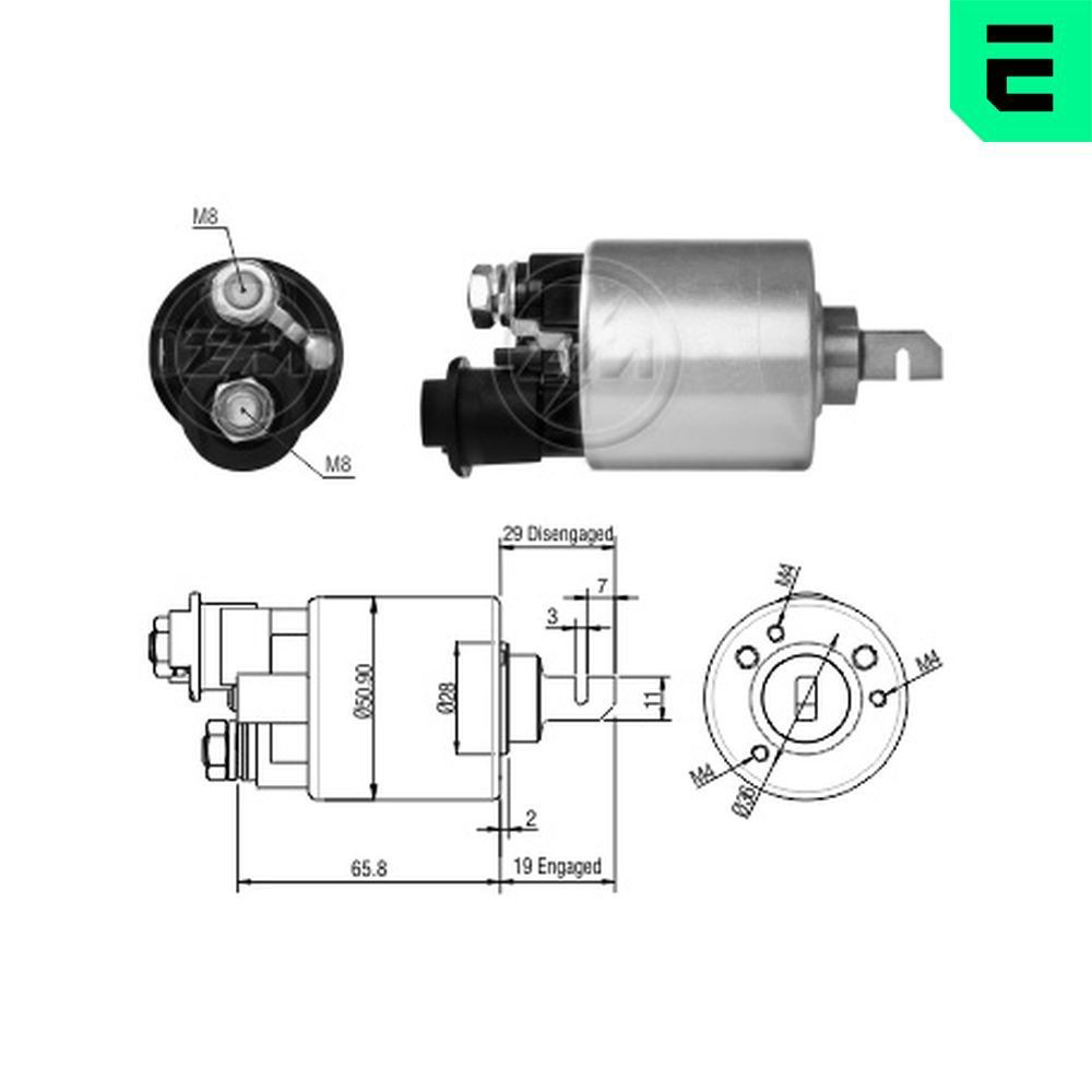 Контактор ERA ZM1608 ціна, від 33.90 USD