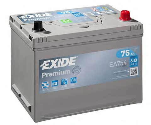 Акумуляторна батарея, АКБ Exide EA754