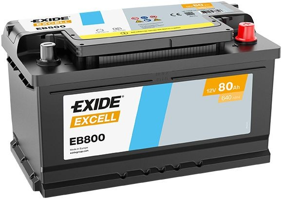 Батарея акумуляторна Exide EB800 ціна, від 126.68 USD
