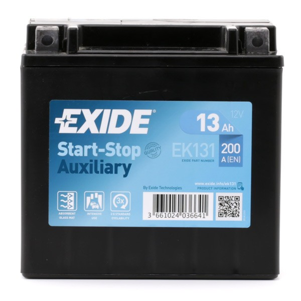 Акумуляторна батарея, АКБ Exide EK131