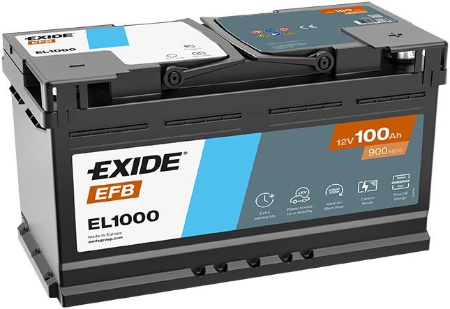 Акумуляторна батарея, АКБ Exide EL1000