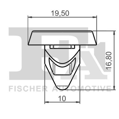 Кріплення бампера заднього Bentley N10621301