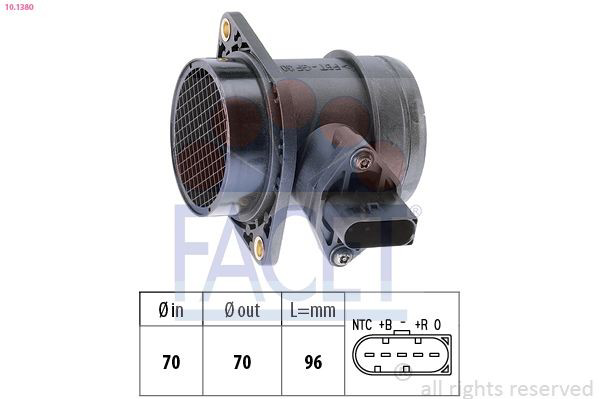 986280205 Bosch Датчик витрати повітря