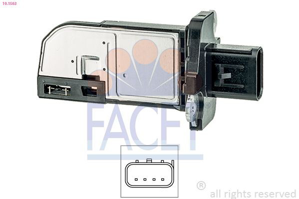 101563 Facet Датчик витрати повітря