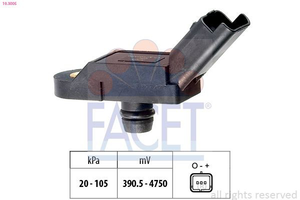 103005 Facet Датчик наддува
