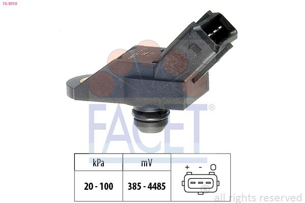 Датчик наддува на Renault Espace III JE