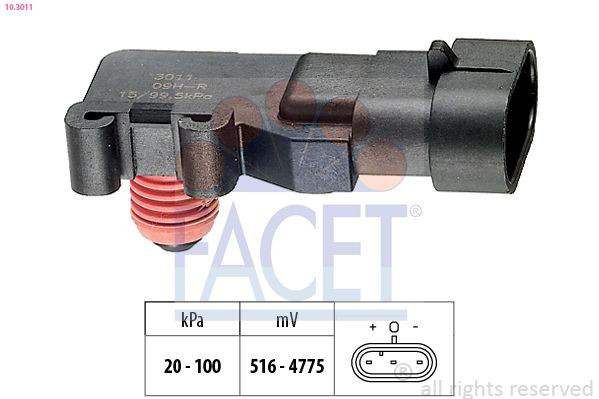 103011 Facet Датчик наддува
